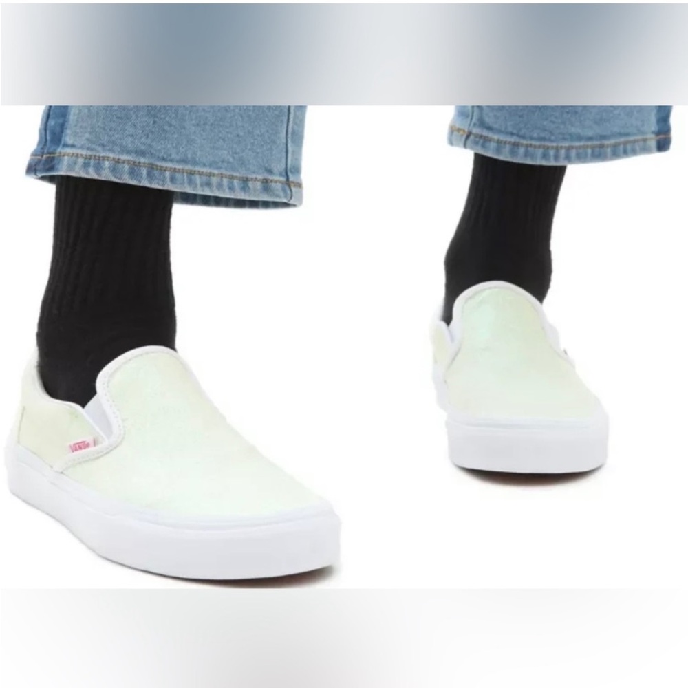 Vans Glitter Slip-On Shoes